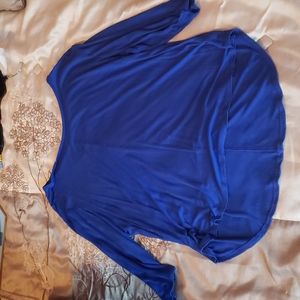 A.n.a. Blue Tunic 1X